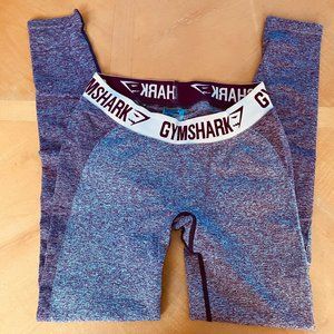 Flex leggings in Dark Ruby Marl/Blushed nude- GS